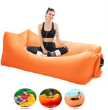 Jemyda Inflatable Lounger Portable Waterproof Air Couch for Indoor Backyard Pool, Anti-Leakage Beach Lounger for Camping Travel