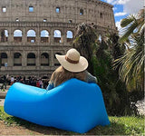 Jemyda Inflatable Lounger Portable Waterproof Air Couch for Indoor Backyard Pool, Anti-Leakage Beach Lounger for Camping Travel