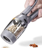 pepper mill or pepper grinder one handed pepper mill- pepper grinders refillable-adjustable grinder