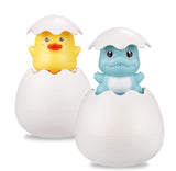 TOHIBEE Baby Bathtub Toys Penguin and Duck Egg Squirt Bath Toys