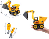 Building Toys for Kids Ages 4-8,Tipper Digger,Excavator Construction,Trucks