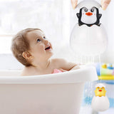 TOHIBEE Baby Bathtub Toys Penguin and Duck Egg Squirt Bath Toys