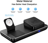 Wireless Charging Station for Apple Watch, iPhone & AirPods Pro
