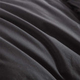 LUOSIFEN Goose Down Comforter Cool Duvet Inserts Queen Size Lightweight for All Seasons Grey(90x90)