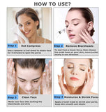 Blackhead Remover Vacuum Pore Cleaner with Strong Suction, Electric Extraction Tool with 6 Replaceable Probes