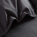 LUOSIFEN Goose Down Comforter Cool Duvet Inserts Queen Size Lightweight for All Seasons Grey(90x90)