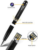 1080P HD Spy Pen Camera Mini Video Recorder with Photo Taking Function, 16GB Memory Card Built in