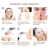 Blackhead Remover Pore Vacuum - Jemyda Rechargeable Black Heads Removal Tool with 6 Sucking Probes