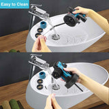 Rrtizan Paint Sprayer, 800W High Power HVLP Spray Gun, Electric Paint Gun with 3 Copper Nozzles, 3 Spray Patterns for Painting Ceiling, Fence, Cabinets, Tables, Chairs, Walls and Crafts