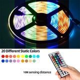 UMICKOO LED Strip Lights Kit,Led Light Strip Waterproof IP65, with IR Remote Controller