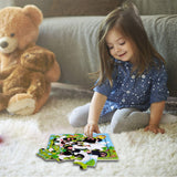 Wooden Jigsaw Puzzles Set for Kids Age 2-5 Years Old