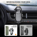 RTAKO Car Phone Holder Mount 360 Degree Rotation Cell Phone Holder for Car Dashboard/Windshield/Air Vent/Desk