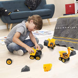Building Toys for Kids Ages 4-8,Tipper Digger,Excavator Construction,Trucks