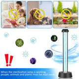 Hideno Desk Lamp with Base 38W,Table Light with 15s Delay Time Remote Controller for Living,Kitchen, Bedroom,School,Office