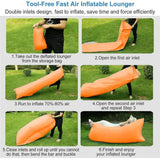 Jemyda Inflatable Lounger Air Sofa