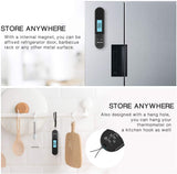 Meat Thermometer Food Thermometer - Digital Instant Read Kitchen Cooking Thermometer with Backlight LCD for Grilling/BBQ/Baking/Candy/Liquids/Oil