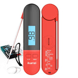 Meat Thermometer Food Thermometer - Digital Instant Read Kitchen Cooking Thermometer with Backlight LCD for Grilling/BBQ/Baking/Candy/Liquids/Oil