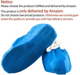 Shoe Covers, 200 Pack (100 Pairs) Booties for Shoes Cover Disposable Non Slip, Non Woven Boot Covers Waterproof Durable Shoe Protectors Covers