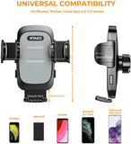 RTAKO Car Phone Holder Mount 360 Degree Rotation Cell Phone Holder for Car Dashboard/Windshield/Air Vent/Desk