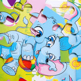 Wooden Jigsaw Puzzles Set for Kids Age 2-5 Years Old